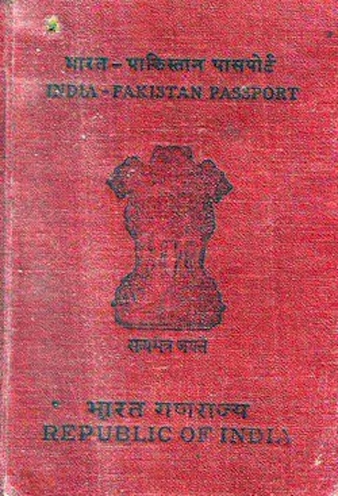 1963 Rare Indo-Pak Passport